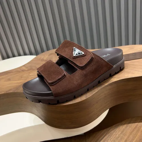 Replica Prada Slippers For Men #1455891 $98.00 USD for Wholesale