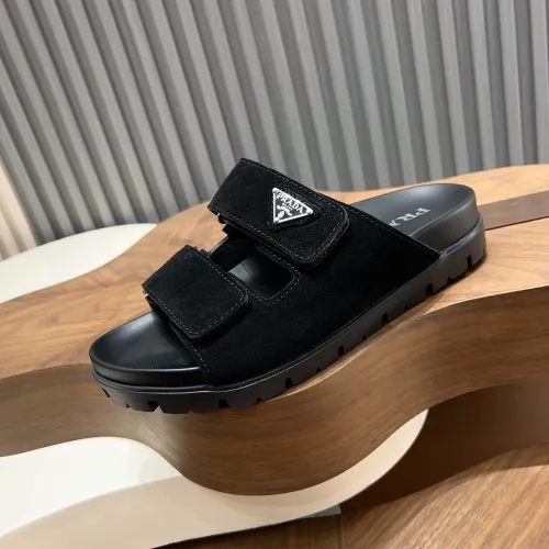 Replica Prada Slippers For Men #1455892 $98.00 USD for Wholesale