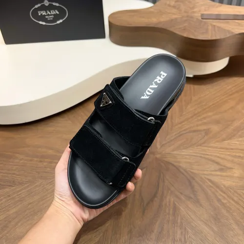 Replica Prada Slippers For Men #1455892 $98.00 USD for Wholesale