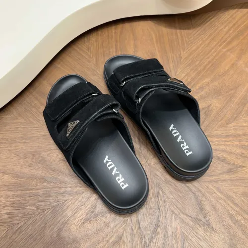 Replica Prada Slippers For Men #1455892 $98.00 USD for Wholesale