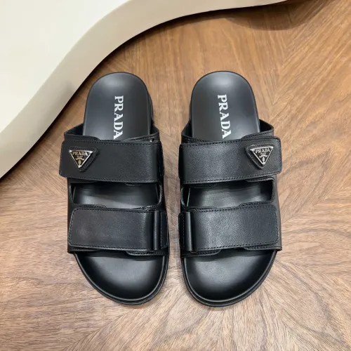Replica Prada Slippers For Men #1455893 $98.00 USD for Wholesale