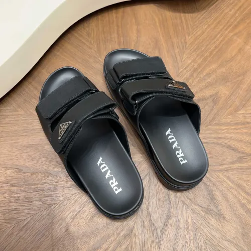 Replica Prada Slippers For Men #1455893 $98.00 USD for Wholesale