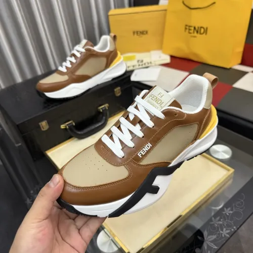 Wholesale Fendi Casual Shoes For Men #1455896 $102.00 USD, Wholesale Quality Replica Fendi Casual Shoes