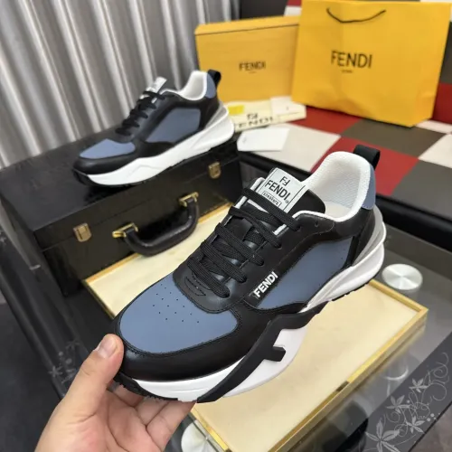 Wholesale Fendi Casual Shoes For Men #1455897 $102.00 USD, Wholesale Quality Replica Fendi Casual Shoes