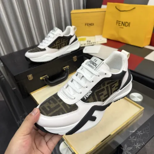 Wholesale Fendi Casual Shoes For Men #1455898 $102.00 USD, Wholesale Quality Replica Fendi Casual Shoes