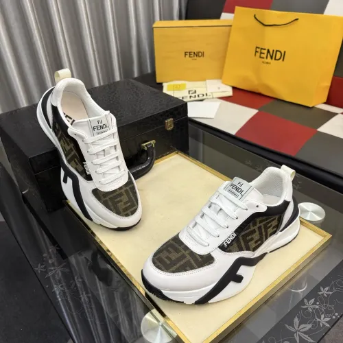 Replica Fendi Casual Shoes For Men #1455898 $102.00 USD for Wholesale
