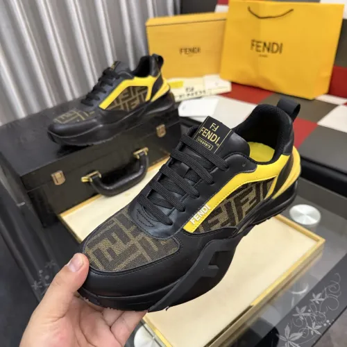 Wholesale Fendi Casual Shoes For Men #1455899 $102.00 USD, Wholesale Quality Replica Fendi Casual Shoes