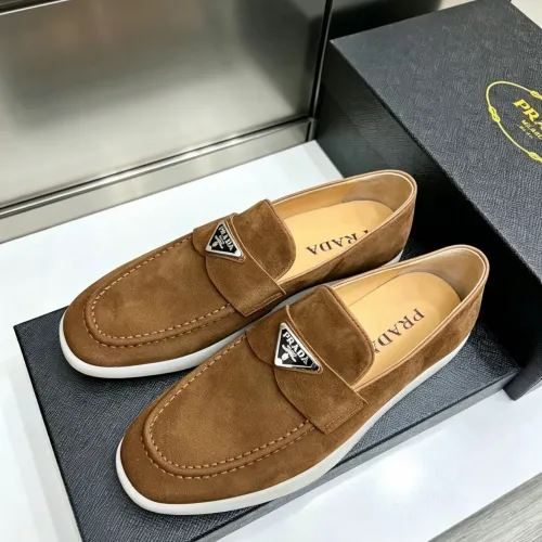 Wholesale Prada Casual Shoes For Men #1455920 $105.00 USD, Wholesale Quality Replica Prada Casual Shoes