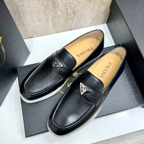 Wholesale Prada Casual Shoes For Men #1455926 $105.00 USD, Wholesale Quality Replica Prada Casual Shoes