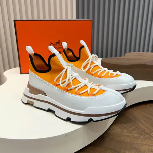 Wholesale Hermes Casual Shoes For Men #1455965 $125.00 USD, Wholesale Quality Replica Hermes Casual Shoes