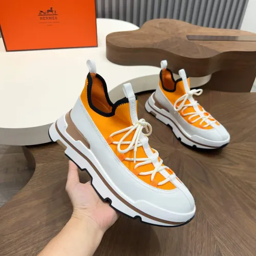 Replica Hermes Casual Shoes For Men #1455965 $125.00 USD for Wholesale