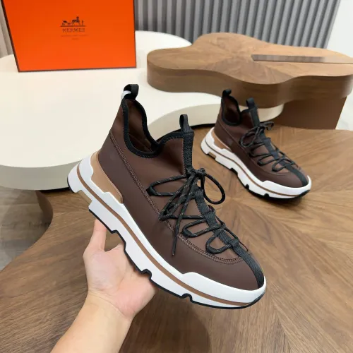 Replica Hermes Casual Shoes For Men #1455967 $125.00 USD for Wholesale