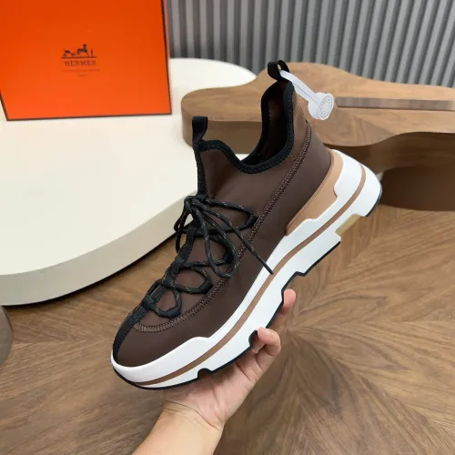 Replica Hermes Casual Shoes For Men #1455967 $125.00 USD for Wholesale