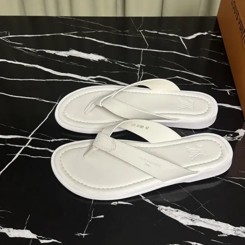 Wholesale Louis Vuitton Slippers For Men #1455969 $52.00 USD, Wholesale Quality Replica Louis Vuitton Slippers