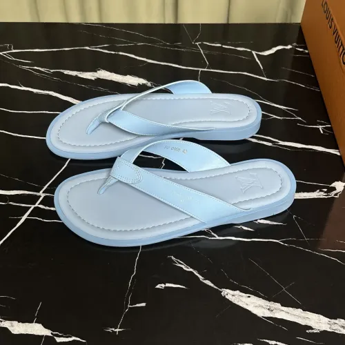 Wholesale Louis Vuitton Slippers For Men #1455970 $52.00 USD, Wholesale Quality Replica Louis Vuitton Slippers