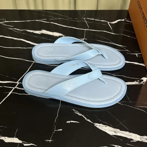 Replica Louis Vuitton Slippers For Men #1455970 $52.00 USD for Wholesale