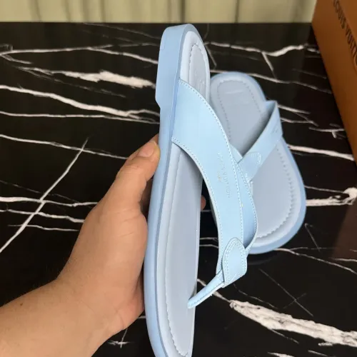 Replica Louis Vuitton Slippers For Men #1455970 $52.00 USD for Wholesale