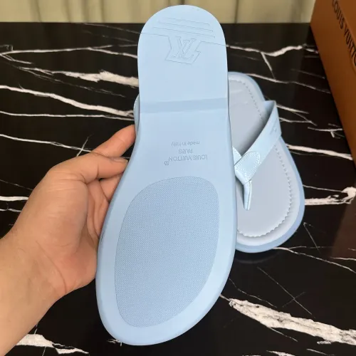 Replica Louis Vuitton Slippers For Men #1455970 $52.00 USD for Wholesale