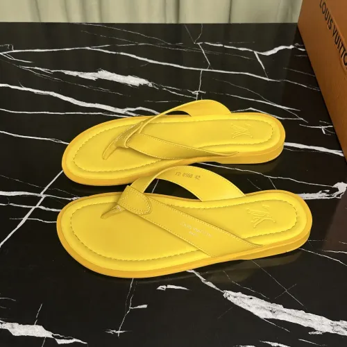 Wholesale Louis Vuitton Slippers For Men #1455971 $52.00 USD, Wholesale Quality Replica Louis Vuitton Slippers