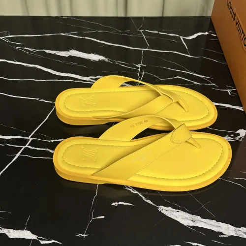 Replica Louis Vuitton Slippers For Men #1455971 $52.00 USD for Wholesale
