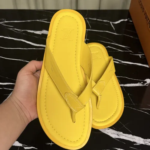 Replica Louis Vuitton Slippers For Men #1455971 $52.00 USD for Wholesale
