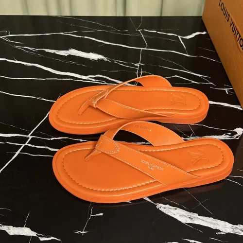 Wholesale Louis Vuitton Slippers For Men #1455972 $52.00 USD, Wholesale Quality Replica Louis Vuitton Slippers