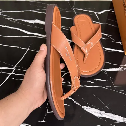Replica Louis Vuitton Slippers For Men #1455973 $52.00 USD for Wholesale