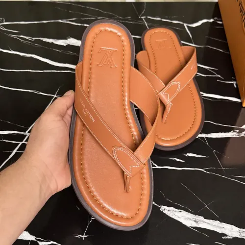 Replica Louis Vuitton Slippers For Men #1455973 $52.00 USD for Wholesale