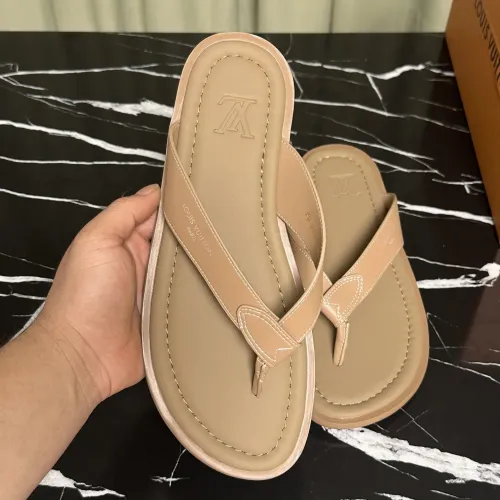 Replica Louis Vuitton Slippers For Men #1455974 $52.00 USD for Wholesale