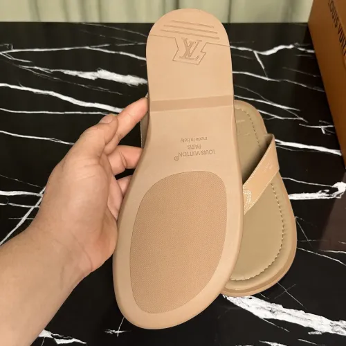Replica Louis Vuitton Slippers For Men #1455974 $52.00 USD for Wholesale
