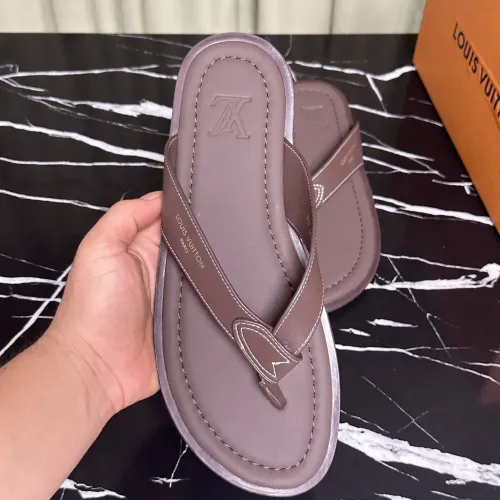 Replica Louis Vuitton Slippers For Men #1455975 $52.00 USD for Wholesale