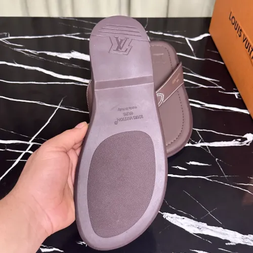 Replica Louis Vuitton Slippers For Men #1455975 $52.00 USD for Wholesale