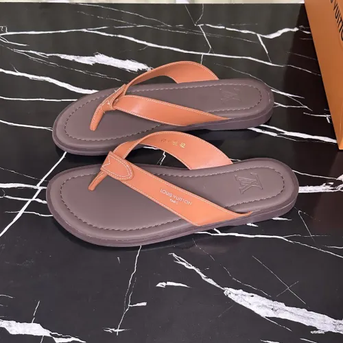 Wholesale Louis Vuitton Slippers For Men #1455976 $52.00 USD, Wholesale Quality Replica Louis Vuitton Slippers