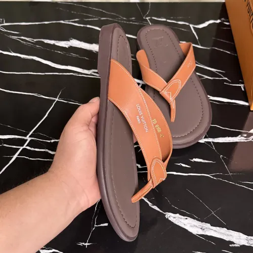 Replica Louis Vuitton Slippers For Men #1455976 $52.00 USD for Wholesale