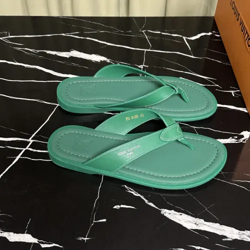 Replica Louis Vuitton Slippers For Men #1455977 $52.00 USD for Wholesale