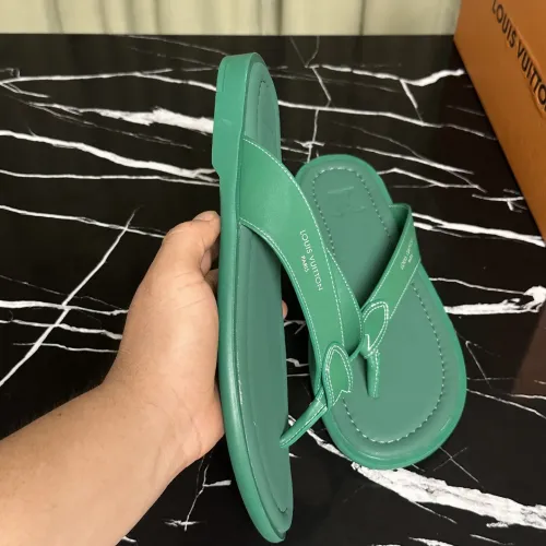Replica Louis Vuitton Slippers For Men #1455977 $52.00 USD for Wholesale