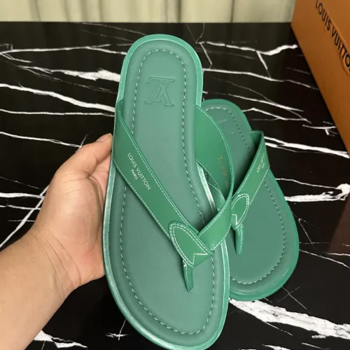 Replica Louis Vuitton Slippers For Men #1455977 $52.00 USD for Wholesale