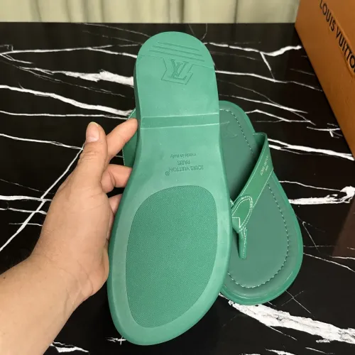Replica Louis Vuitton Slippers For Men #1455977 $52.00 USD for Wholesale