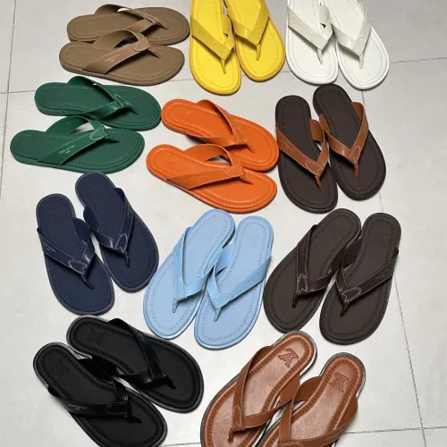 Replica Louis Vuitton Slippers For Men #1455977 $52.00 USD for Wholesale