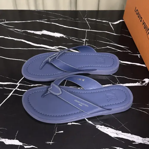 Wholesale Louis Vuitton Slippers For Men #1455978 $52.00 USD, Wholesale Quality Replica Louis Vuitton Slippers