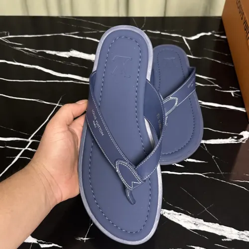 Replica Louis Vuitton Slippers For Men #1455978 $52.00 USD for Wholesale