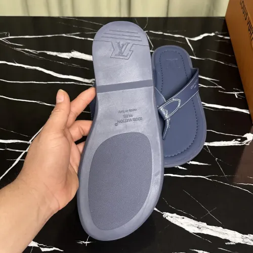 Replica Louis Vuitton Slippers For Men #1455978 $52.00 USD for Wholesale