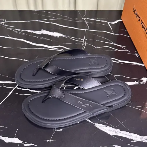Wholesale Louis Vuitton Slippers For Men #1455979 $52.00 USD, Wholesale Quality Replica Louis Vuitton Slippers