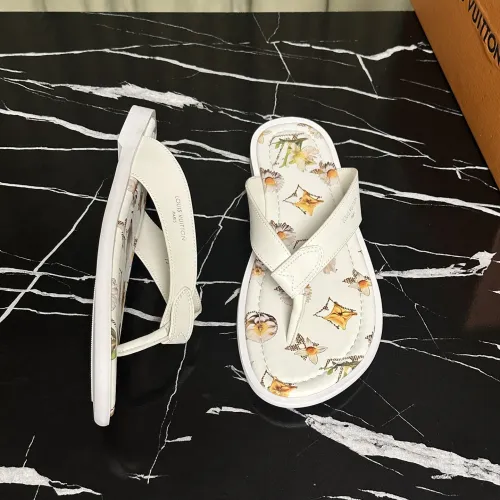 Replica Louis Vuitton Slippers For Men #1455980 $56.00 USD for Wholesale