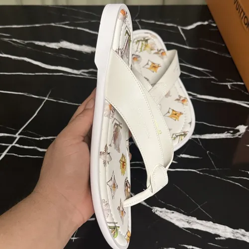 Replica Louis Vuitton Slippers For Men #1455980 $56.00 USD for Wholesale