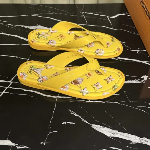 Replica Louis Vuitton Slippers For Men #1455981 $56.00 USD for Wholesale