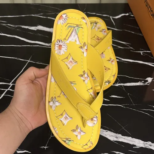 Replica Louis Vuitton Slippers For Men #1455981 $56.00 USD for Wholesale