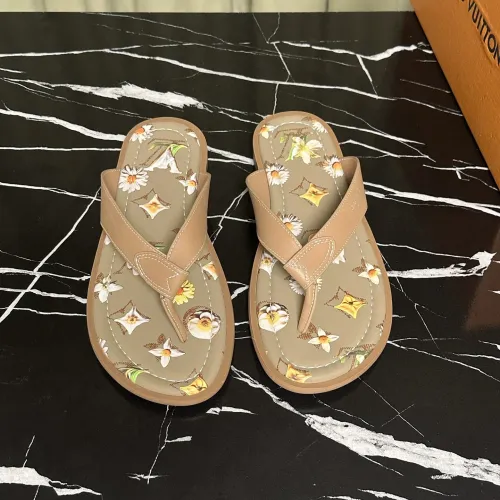 Replica Louis Vuitton Slippers For Men #1455982 $56.00 USD for Wholesale