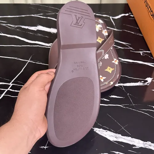 Replica Louis Vuitton Slippers For Men #1455983 $56.00 USD for Wholesale