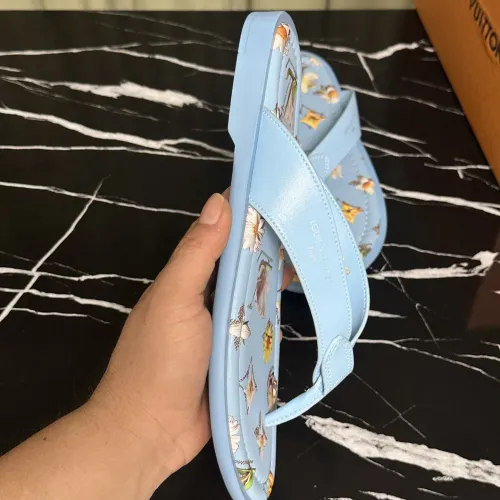 Replica Louis Vuitton Slippers For Men #1455984 $56.00 USD for Wholesale